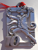 Pewter 12 Days of Christmas Day 10