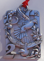 Pewter 12 Days of Christmas Day 2