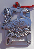 Pewter 12 Days of Christmas 6 Geese-a-laying