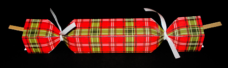 plaid birthday cracker