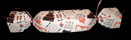 Save the Date Wedding Cracker